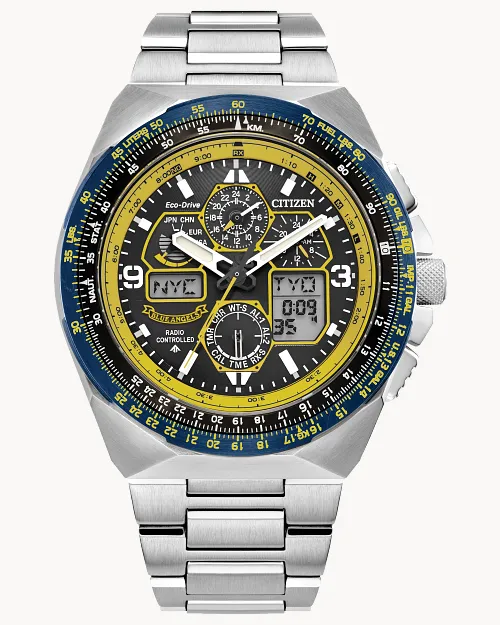 Promaster Skyhawk A-T Blue Dial Stainless Steel Bracelet Promaster Skyhawk A-T Blue Dial Stainless Steel Bracelet